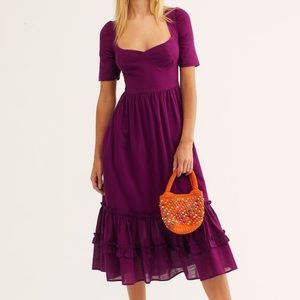 Free People Frances Midi Dress
